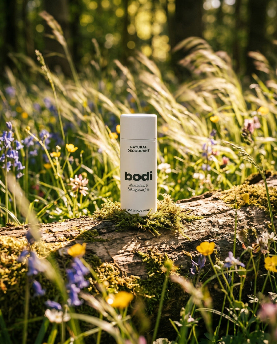 bodi deodorant case outdoors